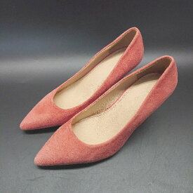 ◇ Mila Owen ポインテッドトゥ ハイヒール ピンヒール 無地 パンプス サイズ36 オレンジ レディース E 【中古】