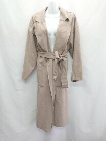 ◇ ◎ fifth フィフス 長袖 コート サイズS ベージュ レディース E 【中古】