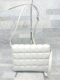 ◇ H&M エイチアンドエム キルティング ショルダー バッグ ホワイト系 レディース P 【中古】