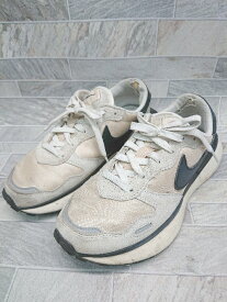 ◇ NIKE ナイキ FD2196-100 ローカット スニーカー シューズ サイズ24.5cm オフホワイト系 グレー レディース P 【中古】