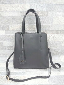 ◇ ◎ MARCO BIANCHINI マルコビアンキーニ 2WAY ショルダー バッグ ブラック レディース P 【中古】