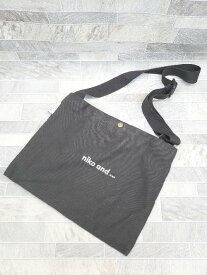 ◇ niko and … ニコアンド ショルダー バッグ ブラック レディース P 【中古】