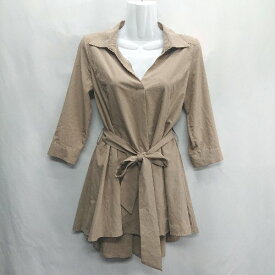 ◇ ⊂Φ CECIL McBEE セシルマクビー 長袖 シャツ サイズM キャメル系 レディース E 【中古】
