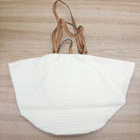 ◇ Θ H&M エイチアンドエム トートバッグ アイボリー レディース E 【中古】