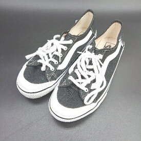 ◇ Θ VANS ヴァンズ V356 BLACK BALL スニーカー サイズ 24 ブラック メンズ E 【中古】