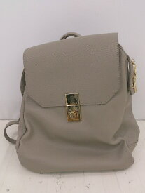 ◇ NATURAL BEAUTY BASIC ナチュラルビューティーベーシック 大人女子 通勤 リュック バッグ グレージュ レディース P 【中古】