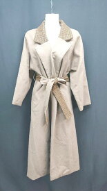 ◇ mimi toujours シンプル 千鳥柄 アウター 冬物 長袖 コート サイズS ブラウン レディース E 【中古】