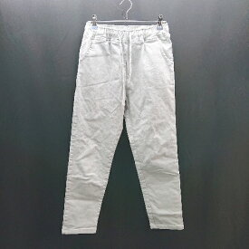 ◇ NANING9 カジュアル ウエストゴム シンプル ストレッチ パンツ サイズF ペールグリーン レディース E 【中古】