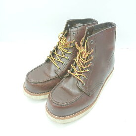 ■ ⊇ Stnd works  ミドル丈 ブーツ サイズ26 ブラウン イエロー系 メンズ E 【中古】