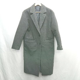 ◇ ⊇ niko and … ニコアンド 長袖 ロングコート サイズM ブラック系 レディース E 【中古】