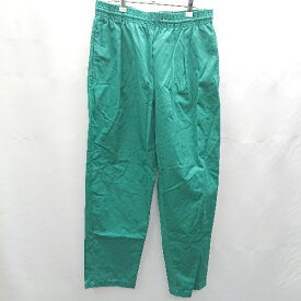 ◇ Θ ASTRONOMY アストロノミー ウエストゴム イージーパンツ サイズL グリーン メンズ E 【中古】