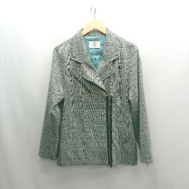 ◇ ⊇ jouetie ジュエティ チェック柄 長袖 ジャケット サイズM グレー系 レディース E 【中古】