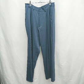 ◇ Θ ASTRONOMY アストロノミー ワイド スラックス サイズM ブルー メンズ E 【中古】