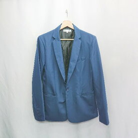 ◇ Θ ASTRONOMY アストロノミー 肩パッド 長袖 ジャケット サイズL ブルー系 メンズ E 【中古】