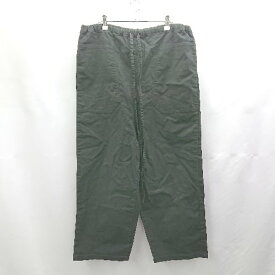 ◇ ⊇ niko and … ニコアンド ウエストゴム ワイドパンツ サイズF ブラック メンズ E 【中古】