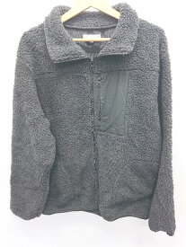 ◇ ⊇ ASTRONOMY アストロノミー ジップアップ 長袖 ボア ジャケット サイズS ブラック メンズ E 【中古】
