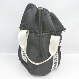 ◇ ◎ Θ Seemi 巾着 巾着ミニトートバッグ ブラック系 レディース E 【中古】
