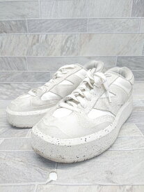 ◇ Θ NEW BALANCE ニューバランス 厚底 スニーカー シューズ サイズ22.5 ホワイト系 レディース E 【中古】