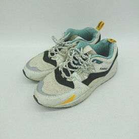 ◇ Θ KARHU カルフ 男女兼用ブランド　カジュアル系 スニーカーシューズ サイズ39 24.5cm ホワイト系 レディース E 【中古】