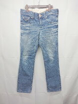 y2k 00s archive EDWIN503 blue trip 28×31 フレアデニム ブーツカット 