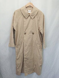 ◇ ⊇ feepur フェピュール ダブルボタン 長袖 スプリングコート ベージュ レディース E 【中古】