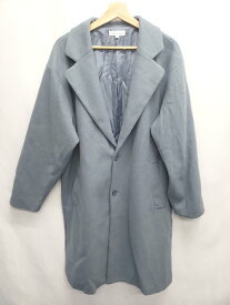 ◇ ⊇ ASTRONOMY アストロノミー くすみカラー 長袖 チェスターコート サイズS ブルー系 メンズ E 【中古】