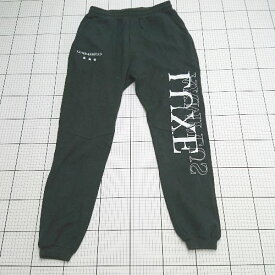 ◇ Θ リュクスエイケイエムプラス イージースウェットプリントパンツ サイズL ブラック系 メンズ E 【中古】