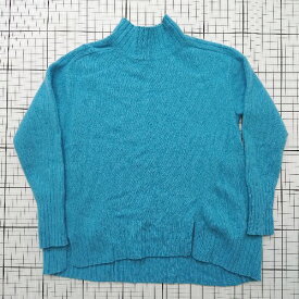 ◇ ⊇ アーバンリサーチ カシミヤ 長袖 カシミヤ混強縮ニットプルオーバー サイズF ライトブルー系 レディース E 【中古】