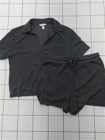 ◇ ⊂ エイチアンドエム H&M セットアップ 半袖トップス＆ショートパンツ Sサイズ レディース E 【中古】