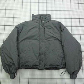 ◇ ⊇ forksy. フォルクシー FOco855 中綿ブルゾン グレー系 レディース E 【中古】