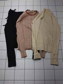 ◇ Θ フィフス fifth サテンリブトップス 3枚セット レディース E 【中古】