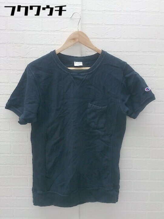 楽天市場 Champion Reverse Weave チャンピオン 半袖 トレーナー サイズl ネイビー レディース 中古 フクワウチ