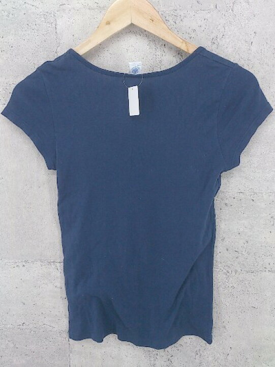 楽天市場 Petit Bateau プチバトー キッズ 子供服 半袖 Tシャツ カットソー サイズ16a 162 ネイビー レディース 中古 フクワウチ