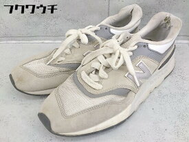 ◇ NEW BALANCE ニューバランス CM997HUA UNITED ARROWS 別注 スニーカー シューズ サイズ25 グレー系 メンズ 【中古】