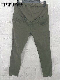 ◇ green label relaxing UNITED ARROWS マタニティ スキニー パンツ サイズM カーキ レディース 【中古】