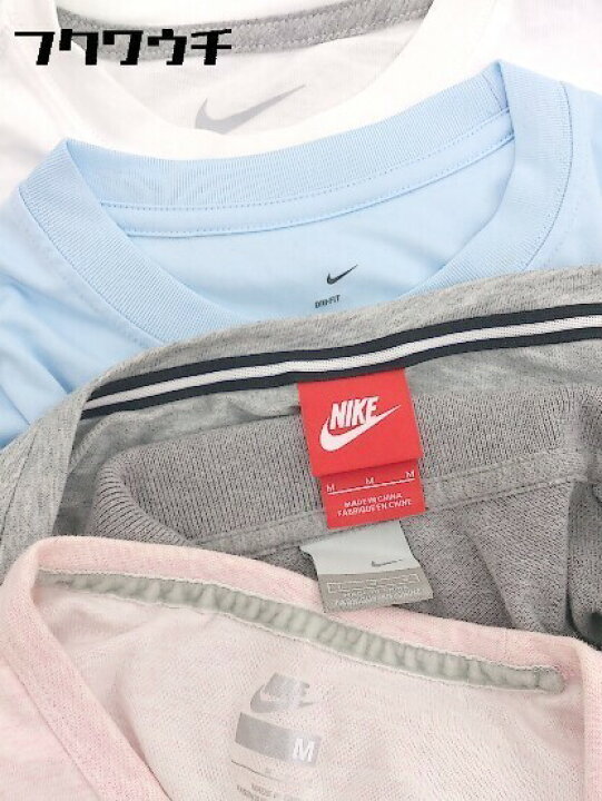 ◇ NIKE ナイキ まとめ売り5点セット サイズM&L 半袖 ノースリーブ Tシャツ カットソー ポロシャツ レディース 【中古】 フクワウチ ◇ NIKE ナイキ まとめ売り3点セット MLサイズ 半袖 Tシャツ カットソー レディース