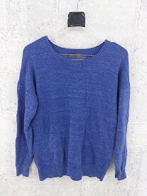 ◇ BANANA REPUBLIC 長袖 ニット ブルー系 レディース ◆ 【中古】