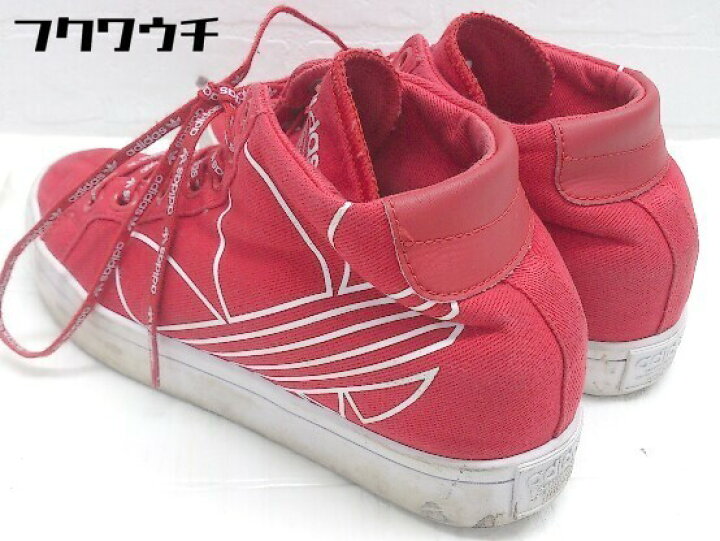 楽天市場 Adidas アディダス Courtvantage Heel Ee9427 インヒール スニーカー シューズ サイズ23 5cm レッド レディース 中古 フクワウチ