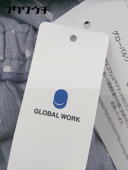 楽天市場】◇ ○新品○ ◎ GLOBAL WORK グローバルワーク ドット 半袖 ロング ワンピース サイズL パープル&ホワイト レディース 【中古】 : フクワウチ 楽天市場】◇ ○新品○ ◎ GLOBAL WORK グローバルワーク ドット 半袖 ロング ワンピース サイズL パープル&ホワイト レディース 【中古】 : フクワウチ