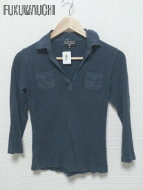 ◇ POLO JEANS CO.RALPH LAUREN ポロジーンズ 長袖 シャツ Sサイズ ネイビー レディース 【中古】