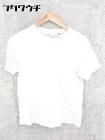 ◇ JOURNAL STANDARD ジャーナルスタンダード 胸ポケット 半袖 Tシャツ カットソー サイズM ホワイト レディース 【中古】