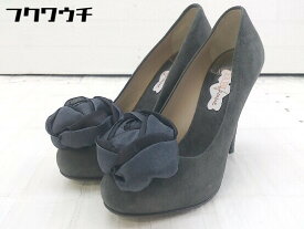 ◇ FABI ファビ イタリア製 ヒール パンプス サイズ35 グレー レディース 【中古】