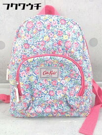 ◇ Cath Kidston キャスキッドソン キッズ 花柄 フラワー リュック バッグ マルチ レディース 【中古】