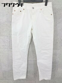 ◇ Levi's リーバイス ボタンフライ 501 XX パンツ サイズW25 L32 ホワイト レディース 【中古】