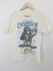 ◇ Design Tshirts Store graniph 半袖 Tシャツ カットソー サイズM ホワイト ブラック ブルー メンズ P 【中古】