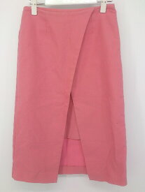 ◇ LOUNGEDRESS ラウンジドレス 膝下丈 ナロー スカート サイズ1 ピンク系 レディース P 【中古】