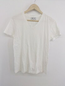 ◇ LITHIUM HOMME リチウムオム Vネック 半袖 Tシャツ カットソー サイズ42 ホワイト系 メンズ P 【中古】