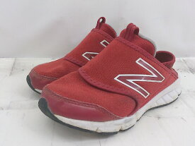 ◇ NEW BALANCE ニューバランス K150SRDY キッズ 子供靴 スニーカー シューズ 19.5 レッド メンズ E 【中古】