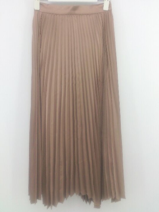 楽天市場】◇ ◎ ○美品○ CACHEC タグ付き サテン調 ロング プリーツ  