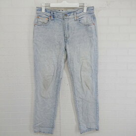 ◇ GAP ギャップ カットオフ デニム ジーンズ パンツ サイズ27 インディゴ メンズ E 【中古】